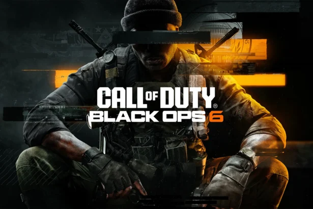 Copertina di Call of Duty: Black Ops 6 con un soldato armato al centro.