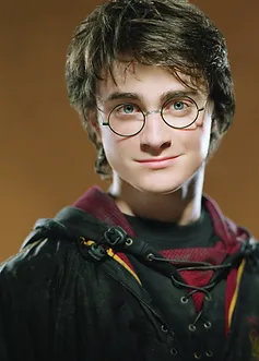 Ritratto di Harry Potter, il giovane mago protagonista della saga di J.K. Rowling
