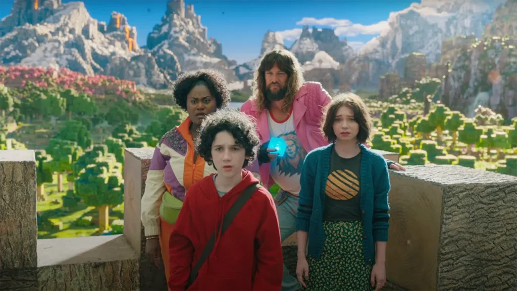 Cast principale del film di Minecraft nel trailer ufficiale