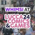 Whimsi Community alla fiera Lucca Comics & Games 2024 tra la folla.