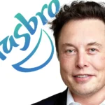 Elon Musk accanto al logo Hasbro, suggerendo un possibile interesse nell'acquisizione della famosa azienda di giocattoli e Dungeons & Dragons.
