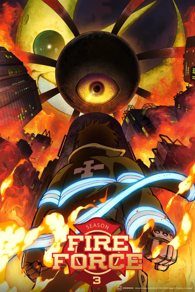 Fire-Force Season 3 Terza Stagione Trailer Anime Data Uscita